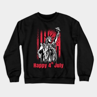 HAPPY 4th JULY 2020, statue of liberty. Crewneck Sweatshirt